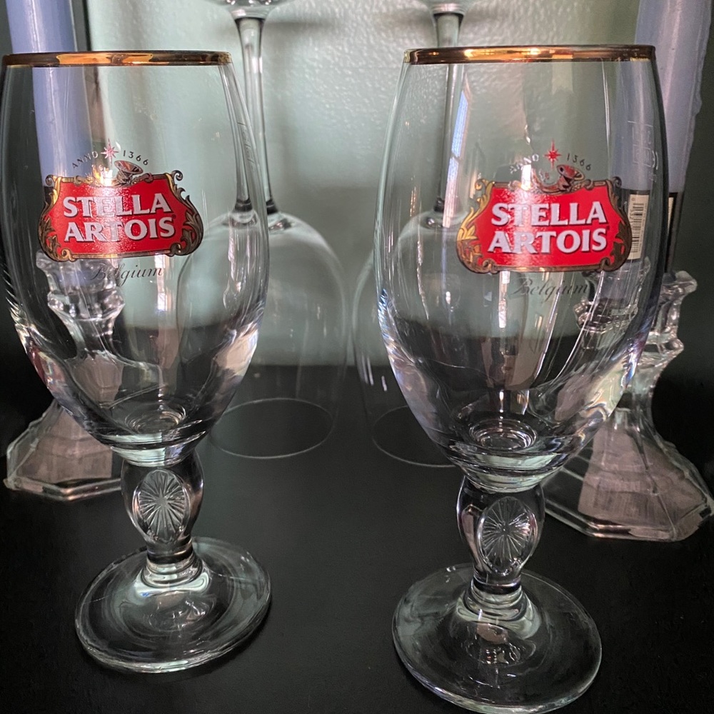 Stella Artois Beer Glasses Set